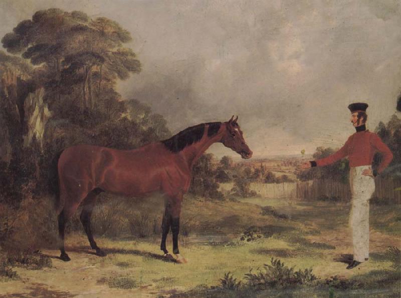 John Frederick Herring The Man and horse Sweden oil painting art